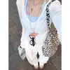 Top Base Tencel Branco Fino Decote V Feminino Primavera e Verão Slim-fit Camisa de Proteção Solar Empilhada Estilo Spice Girl Camiseta de Manga Longa