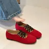 Sola macia com tira 2026 sapatilhas sapatos únicos cruzados simples arco primavera outono sapatos Mary Jane femininos corte baixo duráveis e atraentes