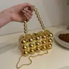 Bolsa Grande de Cáscara de Huevo Verano 2024 Nuevo Bolso Caja de Acrílico Bolso de Noche a la Moda Bolsa de Almacenamiento para Cosméticos Cruzado