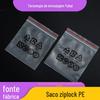 Saco Ziplock com Furos Respiráveis Embalagem Saco Ziplock Impressão de Logotipo Impressão de Logotipo Ecologicamente Correto Plástico Saco Ziplock PE