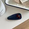 Pasador de Pelo de Terciopelo con Lazo Retro Francés Gama Alta Accesorios para el Cabello para Flequillo de Otoño e Invierno Clip BB Nuevo Tocados de Otoño e Invierno Pasador de Pelo