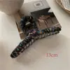 Coloridos Pasadores de Lana para Mujer, Pasadores para la Parte Trasera de la Cabeza, Pinza de Tiburón Simple Elegante para el Cabello de Mujer, Nuevos Pasadores al por Mayor