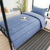 Algodão Três Peças Dormitório Estudantil Algodão Puro Seis Peças Cama Lençóis de Cama Capa de Edredom Cama Elástica Conjunto para Dormitório Compra em Grupo Atacado