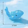 Micro Paisaje Creativo Lindos Animales Marinos Ballena Azul Orca Tiburón Adornos DIY Acuario Decoraciones Accesorios