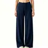 Pantalones Casuales para Mujer, Pantalones de Yoga Sueltos, Ropa Deportiva Adelgazante para Pilates, Estilo Perezoso de Secado Rápido, Pantalones Deportivos Casuales de Pierna Ancha