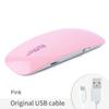 Lâmpada de mouse de unha mini lâmpada de fototerapia USB Secador de cola de esmalte LED portátil bake light phototherapy machine batch discovery