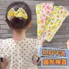 Pinza retorcida de verano para niños, moño perezoso para el pelo, accesorios para el cabello, niñas, artefacto de moño para pelo de niña pequeña, moño