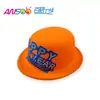 Directo de Fábrica Monocromático Fluorescente Sombrero Alto Redondo Pegatina Feliz Año Nuevo Material PVC Fiesta de Año Nuevo Impresión de logo Personalización