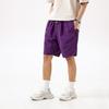 Shorts Leves ao Ar Livre Estilo Montanha de Seda Gelada para Homens, Verão Soltos Plus Size Marca da Moda Shorts Masculinos de Comprimento até o Joelho de Nylon de Secagem Rápida