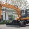 Escavadeira Hidráulica Tipo Pneu 85Bf Fabricante Envia Mercadorias Diretamente, Garantindo Entrega Pontual e Estoque Prontamente Disponível de Escavadeiras Hidráulicas