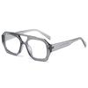 Explosiones transfronterizas: gafas de sol irregulares de doble haz europeas y americanas, gafas de sol retro personalizadas, gafas de sol de moda populares en Internet para mujeres