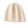 23 otoño e invierno Nuevo gorro de cachemira tejido para mujer gorro para la cabeza versátil casual para compras cálido