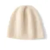Nuevo Gorro de Cachemira Tejido Otoño/Invierno 2023 para Mujer, Gorro de Punto, Gorro Holgado, Versátil, Casual, Streetwear, Cálido