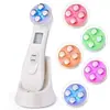 Dispositivo de belleza facial más vendido transfronterizo: Dispositivo de microcorriente EMS, dispositivo LED, dispositivo de luz de color, dispositivo de radiofrecuencia de color eléctrico y dispositivo de masaje