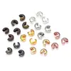 Cadena Abierta de Cuentas Transfronteriza, Cuentas de Cierre de Posicionamiento en Forma de Creciente en Forma de C, Cuentas Espaciadoras, Clips para Cadena, Accesorios para Joyería Hecha a Mano DIY al por Mayor