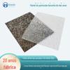 Fornecimento direto painel de partículas para banheiro painel de partição de banheiro painel de partículas de face única padrão lichia cristal painel de decoração de interiores