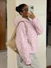 Sudadera con capucha para mujer, estampado de leopardo, manga larga, casual, nueva, Otoño/Invierno 2026, Transfronteriza Europea y Americana Amazon