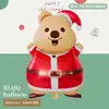 Nueva Serie de Decoración para Fiesta Navideña Mini Muñeco de Nieve, Anciano, Reno, Árbol de Navidad Globos de Papel de Aluminio Serie Navideña