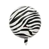 Nuevo lindo animal del bosque leopardo león elefante tema globo de película de aluminio suministros de decoración para fiesta de cumpleaños al por mayor