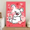 2026 Nuevo Modelo Dibujos Animados Infantiles Pintura al Óleo Digital DIY Dibujo para Colorear Pintado a Mano, Saludable y Ecológico, Envío Directo de Una Pieza