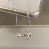 Colar de Pérolas Estrela Feminino Luxo Leve Nicho Estrela de Cinco Pontas Pérola Corrente Clavicular Presente de Dia dos Namorados