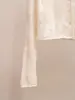 Shenzhen Nanyou Roupa Feminina de Alto Padrão Nova Coleção Primavera Estilo Levemente Maduro Gola Redonda Design Vazado Suéter de Tricô Fino Top para Mulheres