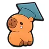 Clipe de Lápis Fofo de Capivara Fivela Acessórios Decorativos Caneta Esferográfica DIY Papelaria Estudantil Acessórios de PVC Clipe de Caneta Desenho Animado