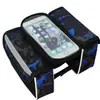 Bolsa de transporte autopropelido Bolsa frontal de montanha Tela sensível ao toque Bolsa para celular Bolsa Selim extra grande Bolsa de tubo superior Bolsa de transporte Equipamento de equitação