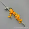 Materiales Florales para Bodas, Flores Artificiales, Delfinio de 2 Ramas, Decoración Floral para Salón de Bodas, Arreglo de Pasillo, Delfinio de Terciopelo