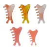 Peine de Salud Multifuncional Cuatro en Uno para Terapia de Cabeza en Meridianos y Puntos de Acupuntura Peine Masajeador de Cabeza de Seis Garras Artefacto Raspador