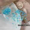 Decorações de Unhas Artísticas de Sereia Bolha de Celebridade da Internet, Tamanhos Mistos, Strass Meia-Lua Iridescentes Translúcidos Aurora para Decoração de Unhas DIY