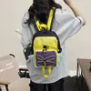 Mochila de Bloques de Color Nueva de Otoño 2026: Viajes al Aire Libre, Senderismo, Viajes Diarios, Mochila Ligera, Bolso Escolar para Estudiantes