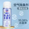 Removedor de Odores para Interior de Carro, Purificador de Ar de Uso Duplo para Casa e Carro, Spray Desodorante e Esterilizador para Carro com Fragrância