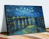 Pintura Decorativa al Óleo con Tinta Inyectora Yimin Cielo Nocturno Estrellado Azul Único Pintura Colgante para Hotel Hogar B&B Suministro Transfronterizo