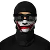 Máscara de Montar para Motocicleta al Aire Libre Cubierta Facial 3D Sudadera Deportiva Sombrero a Prueba de Polvo y Frío Forro de Casco Resistente al Viento