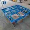 Carro Plano de Mano para Vía de Ferrocarril de Calibre 1435 con Frenos de Bloqueo Automático para Transporte Ferroviario y Materiales de Construcción Ferroviaria