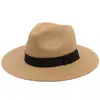 Sombrero de paja de verano a prueba de sol para hombres y mujeres, sombrero de copa Panamá a prueba de sol, sombrero de paja de ala ancha para playa, sombrero de viaje para playa