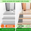 Escalera de Escalada de Madera para Mascotas Rampa para Perros Mayores Escalones de Madera para Perros Peldaños Antideslizantes Estructura de Cama de Madera para Perros