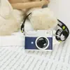 011 Chaveiro de Mini Câmera Luminosa Pingente para Bolsa de Couro Pode Fazer Som Boneca de Câmera de Simulação Retrô Pingente Venda por Atacado