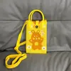 Bolso de Teléfono Móvil a Cuadros para Mujer Bolso Cruzado de Hombro Pequeño Lindo Ligero Bolso Tejido Bolso de Punto