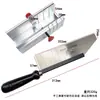Cortador de Tubos de Cera de Madera Maciza, Regla de Cera, Ensanchador de Anillos de Cera, Regla de Medición, Sierra para Cera, Herramienta para Tallar Cera, Herramienta para Modelar Joyería