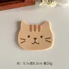 Posavasos de Gato de Dibujos Animados Lindos, Almohadillas de Silicona con Aislamiento Térmico para Mesas de Comedor, Oficina en Casa, Tazas de Café y Tazas de Té, Almohadillas Especiales Anti-Escaldaduras