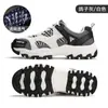 Zapatos de Senderismo para Mujer Hantu, Verano Huecos Transpirables de Suela Gruesa que Aumentan la Altura, Zapatos Deportivos para Mujer, Adecuados para Montañismo y Senderismo