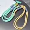 Cordón para Teléfono Móvil Estilo Coreano, Doble Cuerda, Cuerda Larga, Portátil Cruzado, Tarjeta Fuerte Antiperdida, Correa para Montañismo al Aire Libre para Hombres y Mujeres