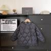 Xianao 2023 Inverno novas roupas infantis acolchoadas de algodão simples estilo coreano zíper meninos e meninas algodão acolchoado roupas de comprimento médio