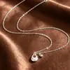 Collar de Cuentas Redondas de Plata Pura 999 para Mujer, Lujo Ligero de Alta Gama, Cadena Clavicular Pequeña Gruesa, Joyería de Diseño Nicho