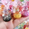 Fruta Luminosa Flor Estrella Caracola Concha Botella Grande Ara Colgante Hecho a Mano diy Colgante para Funda de Teléfono Móvil Accesorios Decorativos
