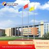 Mastro de Bandeira Cônico de Liga de Alumínio para Exterior de Cidade Costeira 12m Quadrado Personalizado Escola Levantamento Elétrico Vento Mastro de Bandeira Nacional