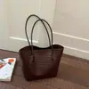 Bolsa de Palha Tecida Shuai Mijia 2026 Moda Verão Nova para Mulheres, Leve Estilo Vintage para Férias e Dia a Dia Bolsa de Ombro
