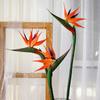 Flor Artificial de Ave-do-Paraíso Única Strelitzia Reginae Flores Artificiais Decoração de Casa Enfeites Hotel Fotografia de Casamento Materiais Florais